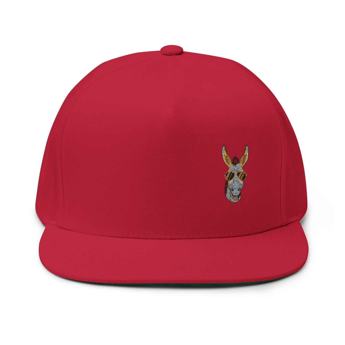 Flat Bill Cap (Embroidery)