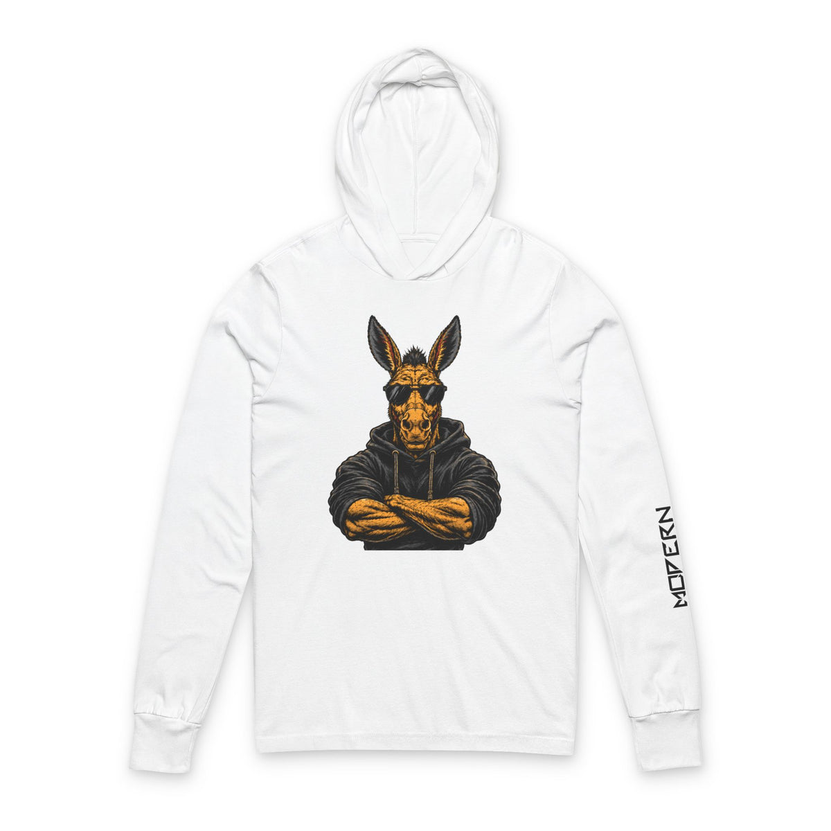 Unisex Hooded Long Sleeve Tee