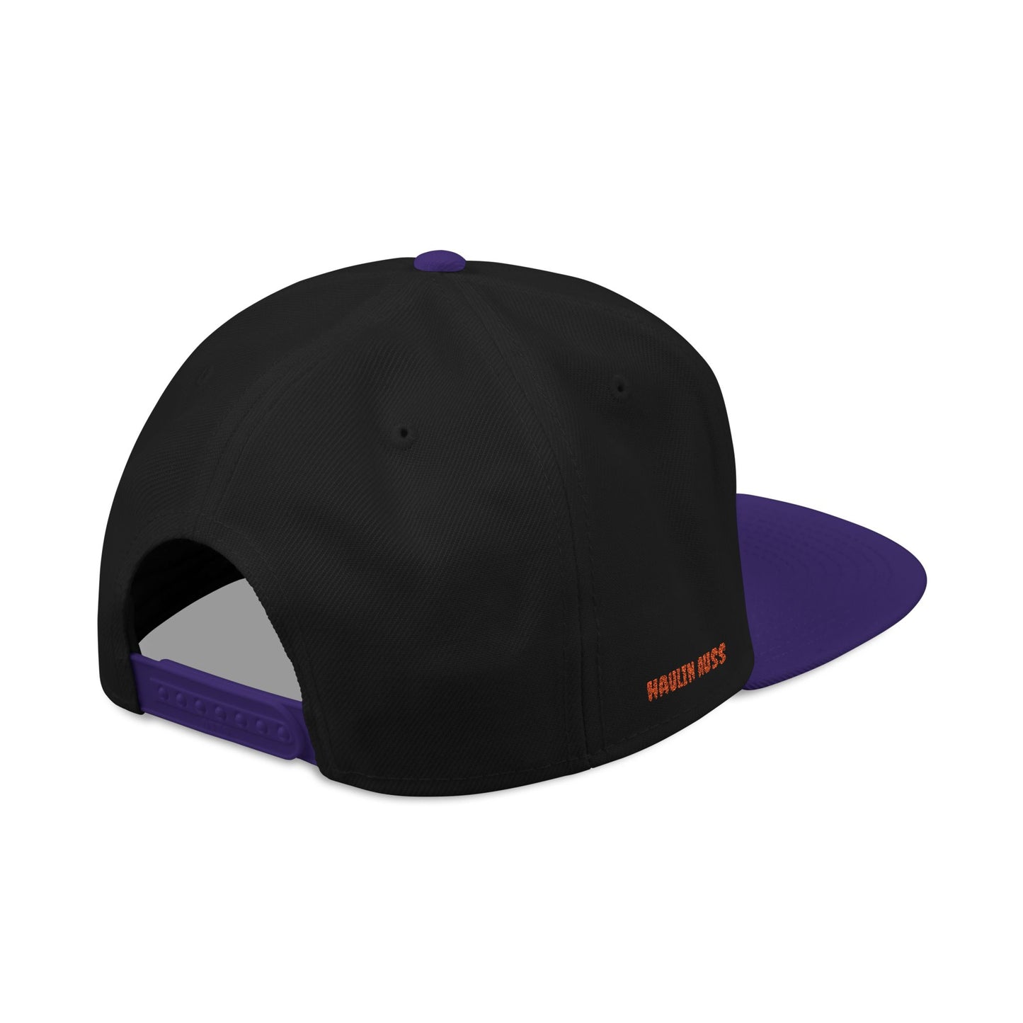 Snapback Hat — "Modern Mule Haulin' Auss" Embroidered Diesel Truck Design