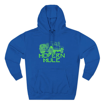 Three-Panel Fleece Hoodie