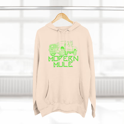 Three-Panel Fleece Hoodie
