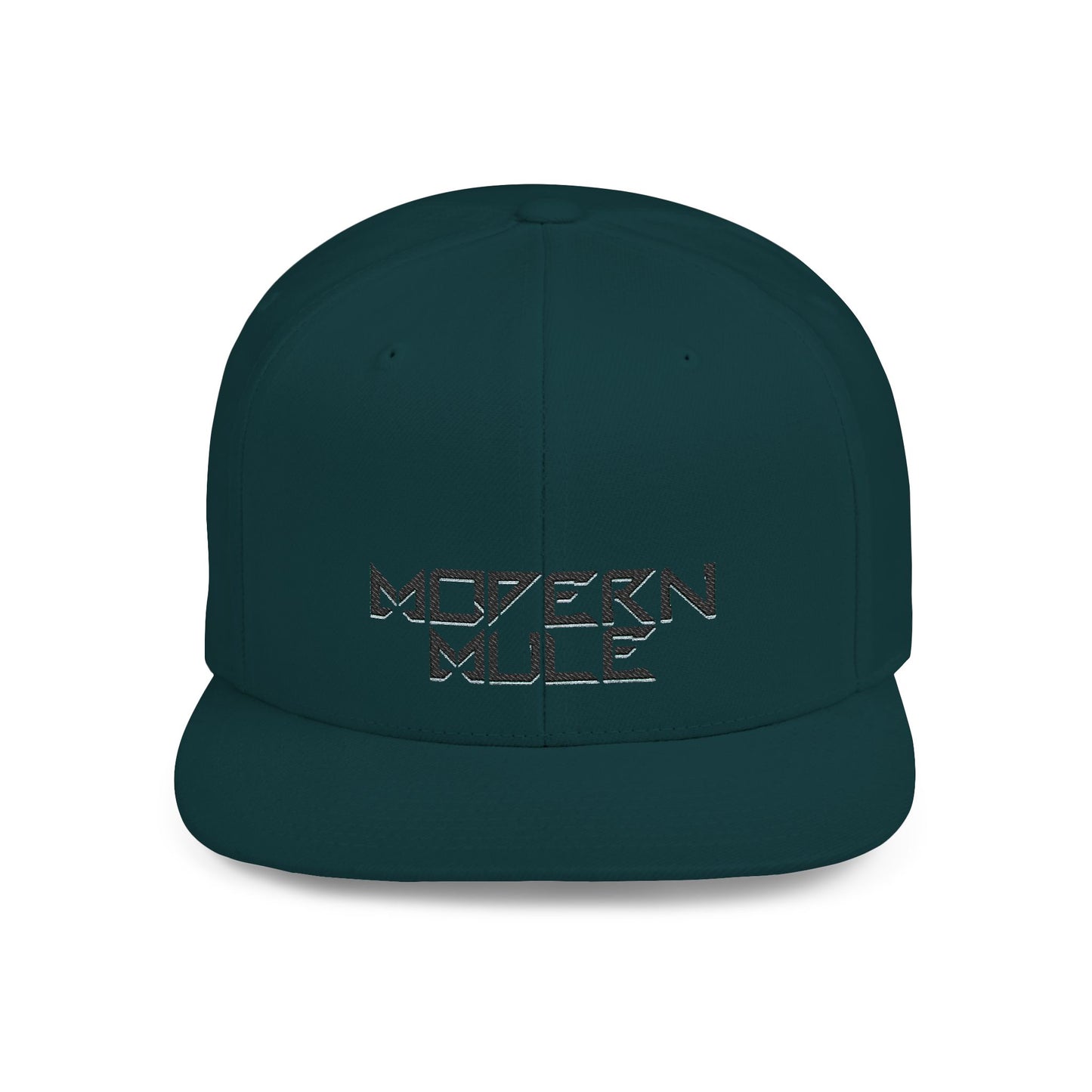 Modern Mule Flat Bill Snapback — Diesel Trucks Graphic Hat
