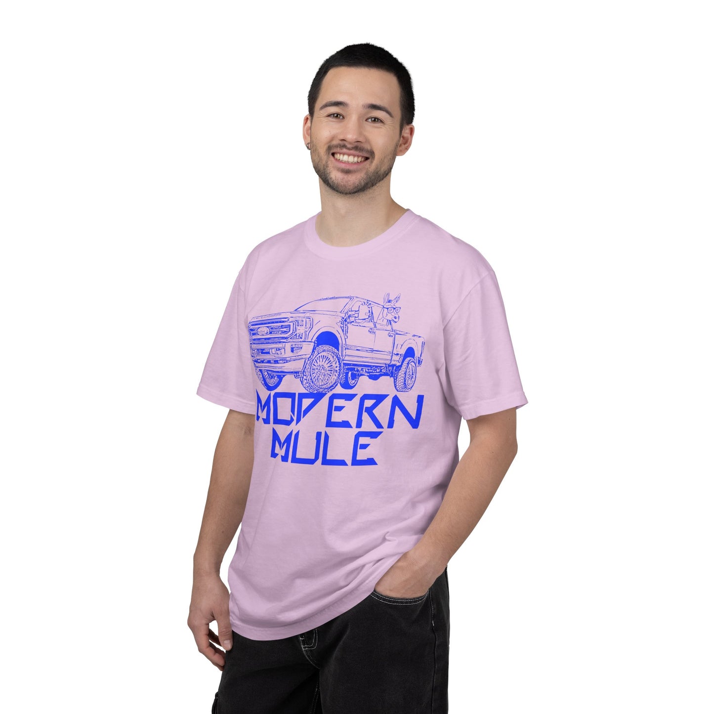 Modern Mule Truck T-Shirt — Crewneck Graphic Tee for Truck Lovers