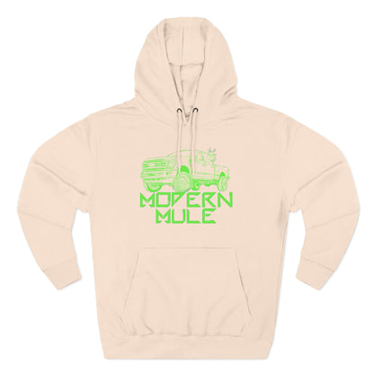 Three-Panel Fleece Hoodie