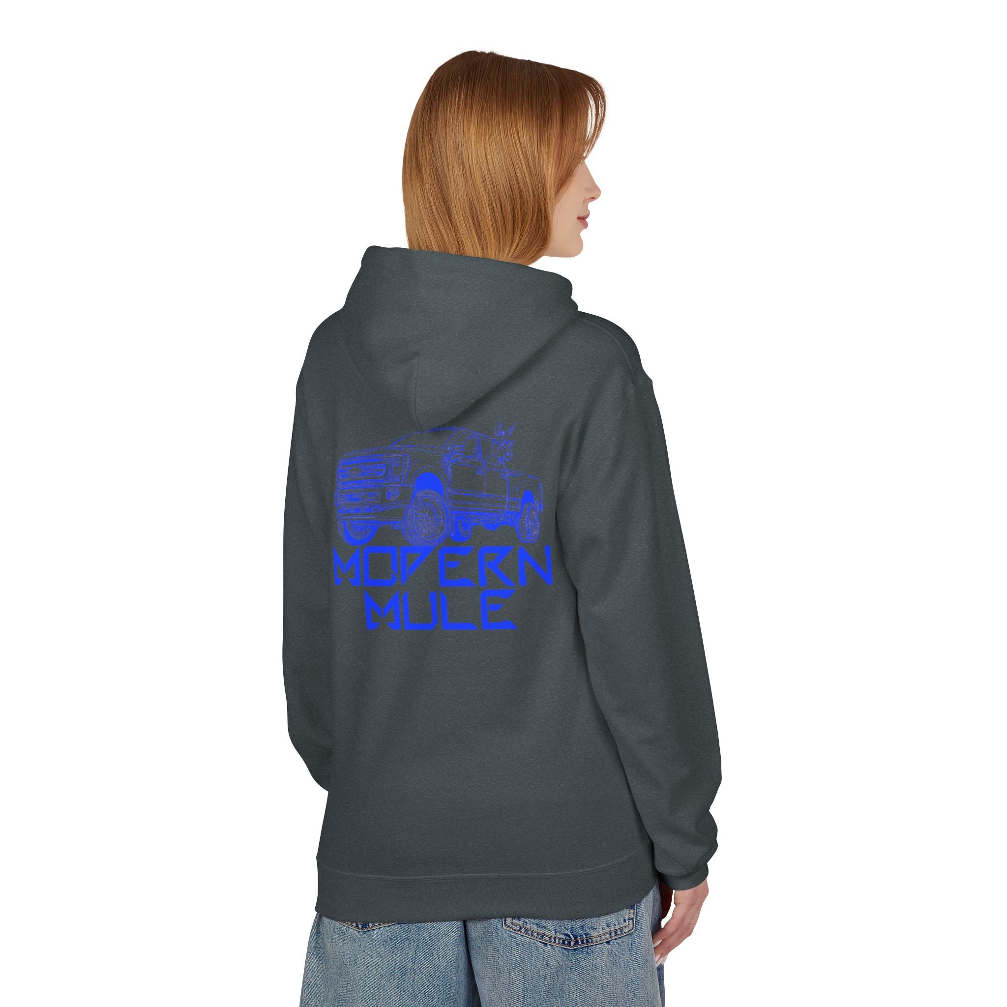 Power Stroke Modern Mule Hoodie — Ford Diesel Fan Pullover