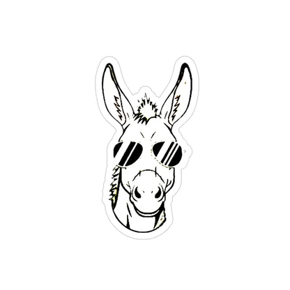 Transparent Outdoor Stickers, Die-Cut, 1pc
