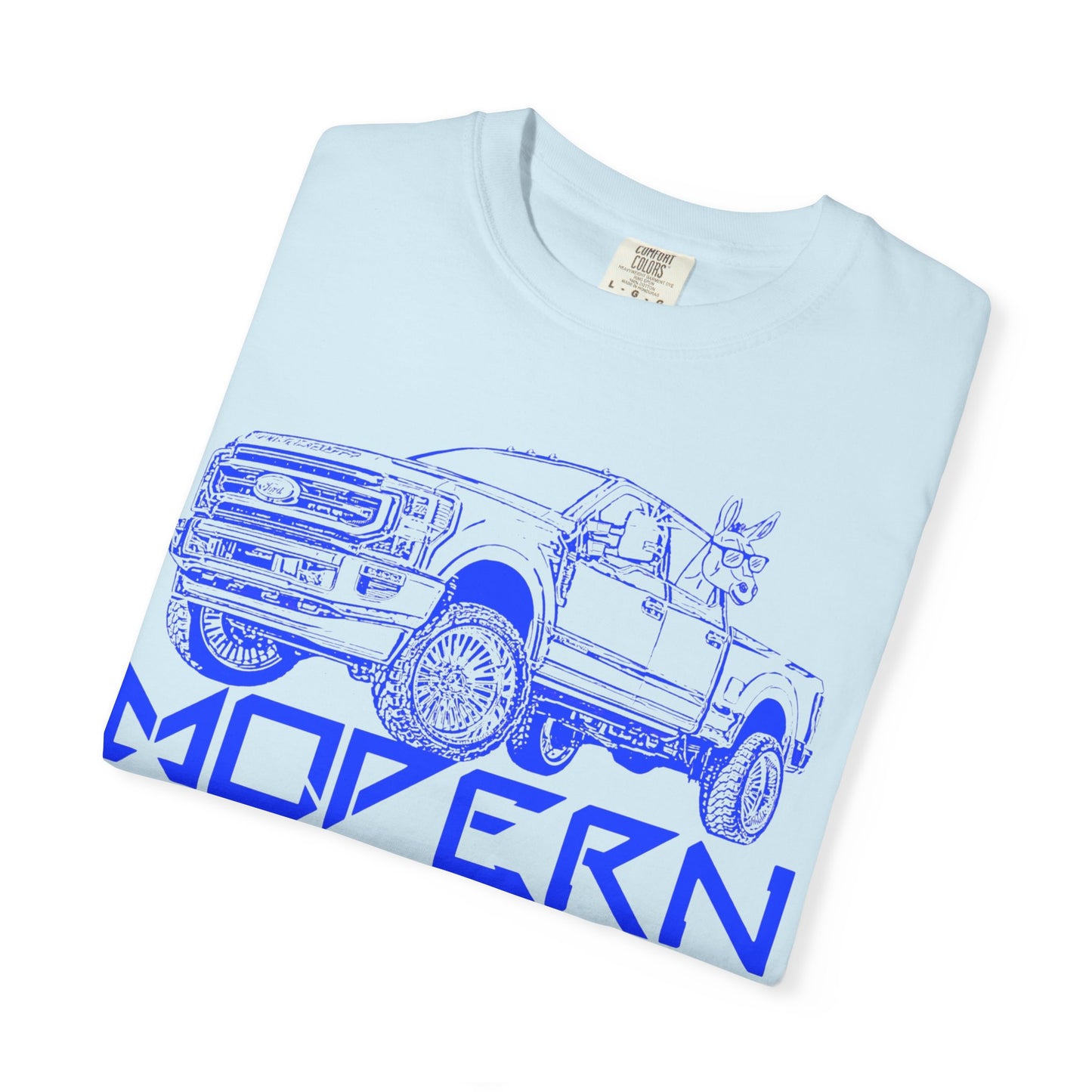 Modern Mule Truck T-Shirt — Crewneck Graphic Tee for Truck Lovers