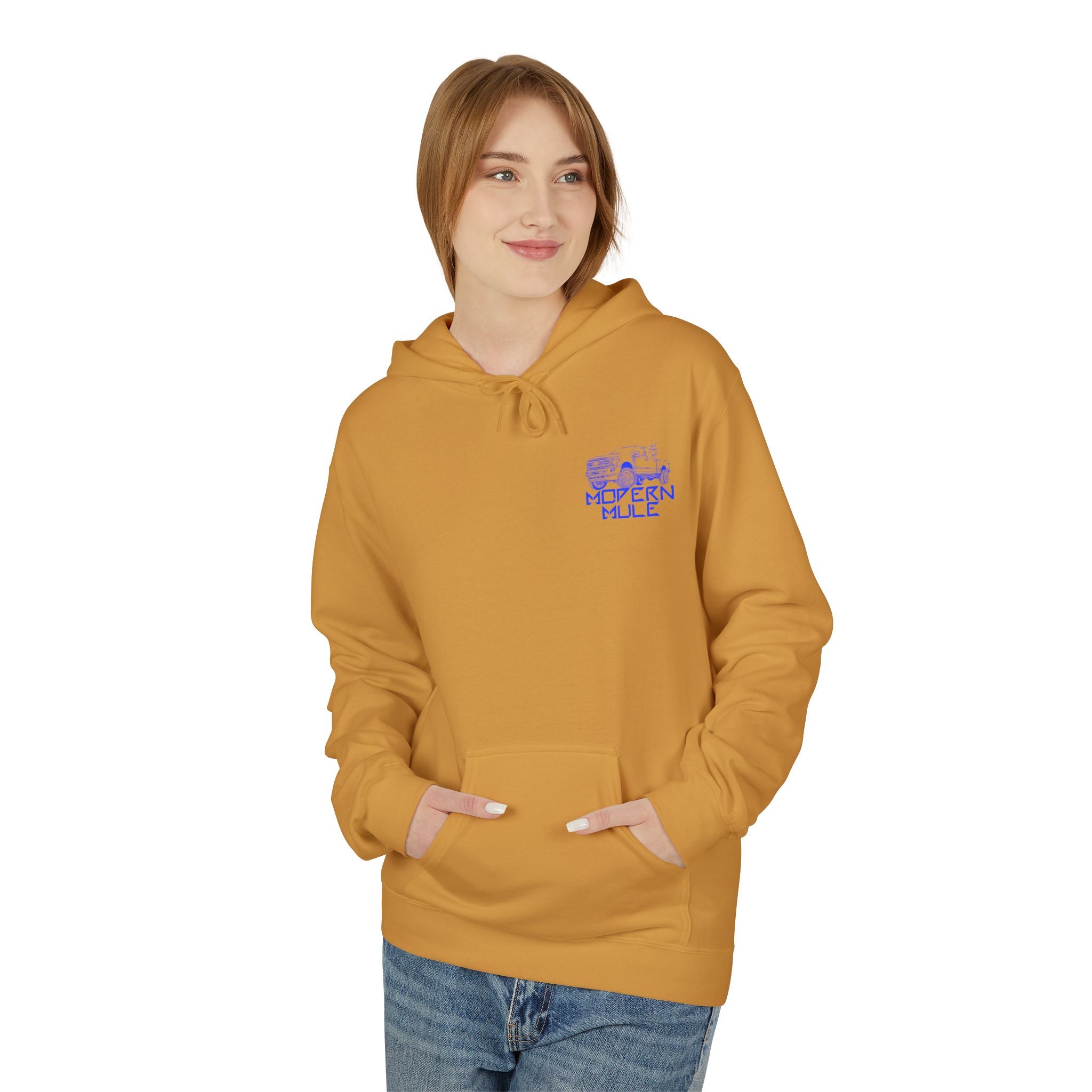 Power Stroke Modern Mule Hoodie — Ford Diesel Fan Pullover