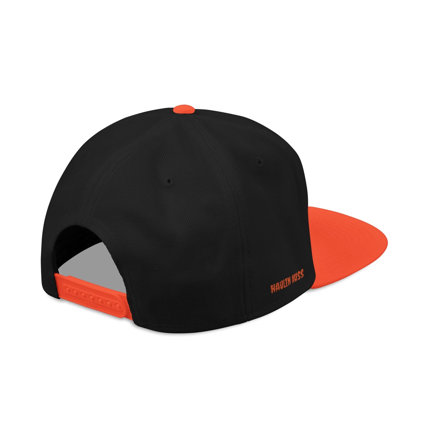 Snapback Hat — "Modern Mule Haulin' Auss" Embroidered Diesel Truck Design