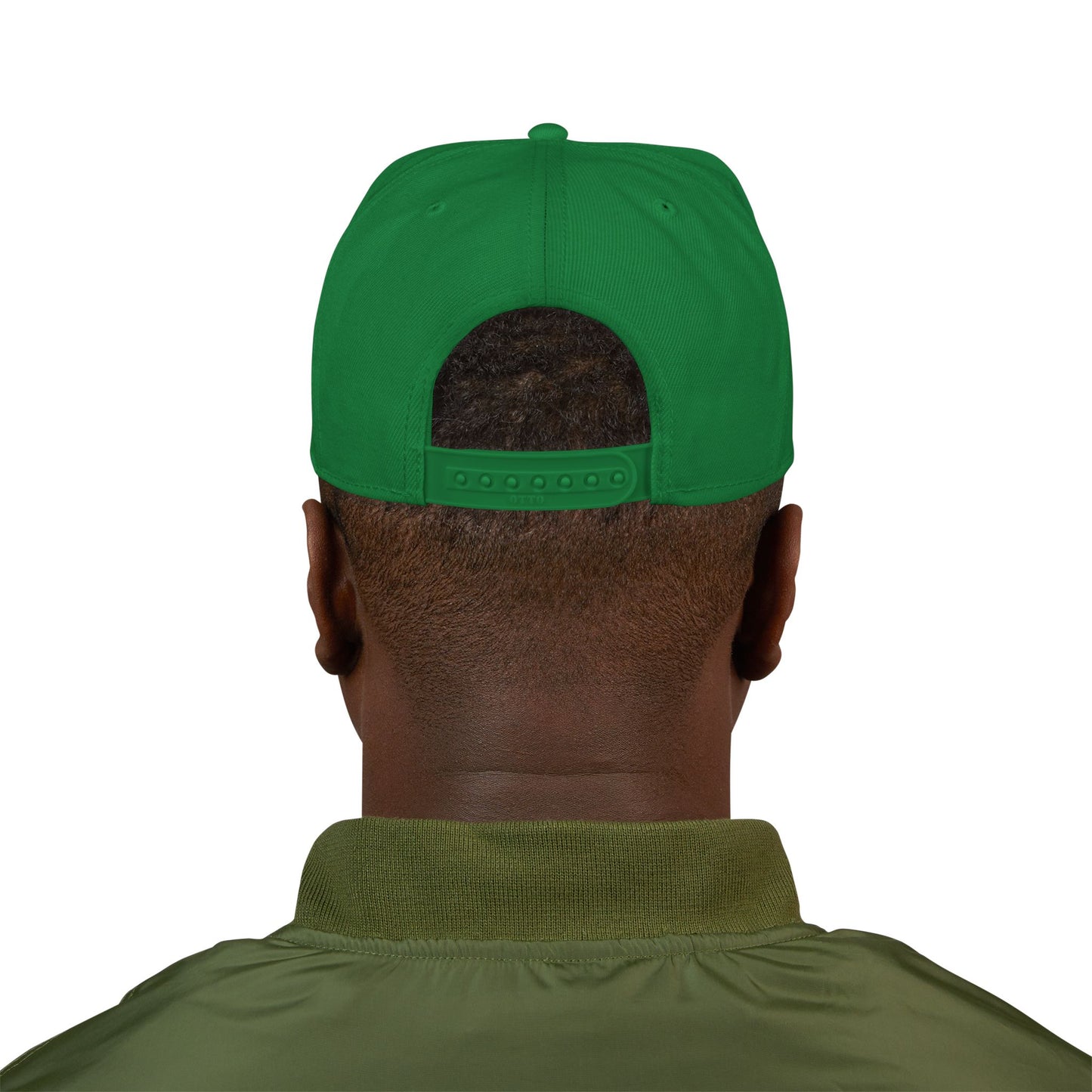 Snapback Hat — "Modern Mule Haulin' Auss" Embroidered Diesel Truck Design