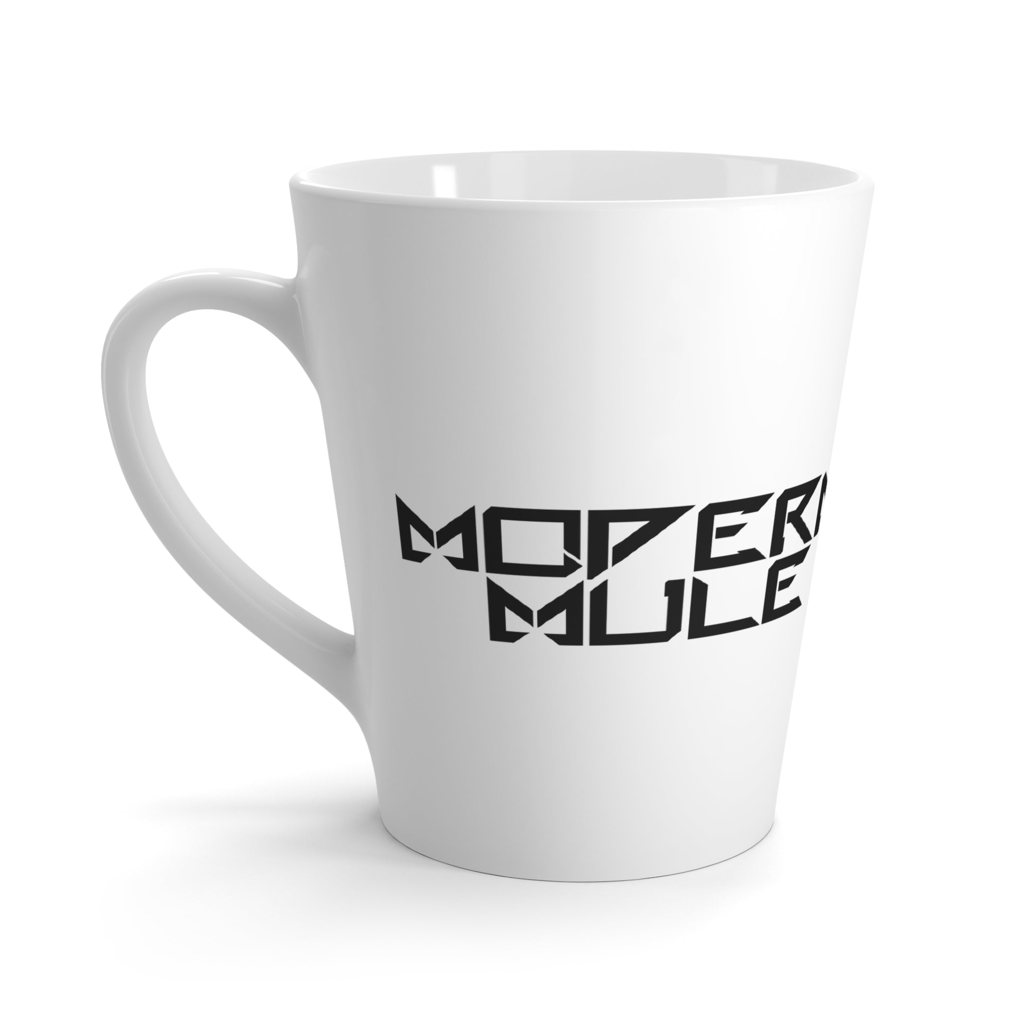 Modern Mule Latte Mug — Stylized Mule Illustration Coffee Cup
