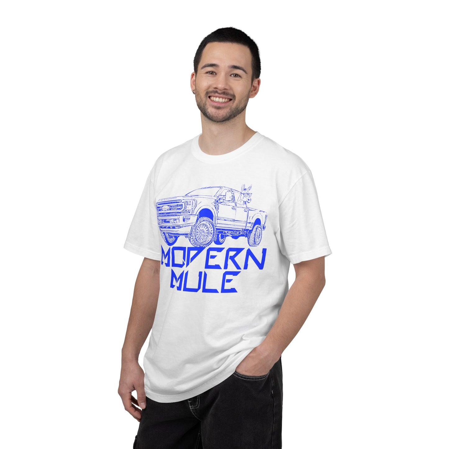 Modern Mule Truck T-Shirt — Crewneck Graphic Tee for Truck Lovers