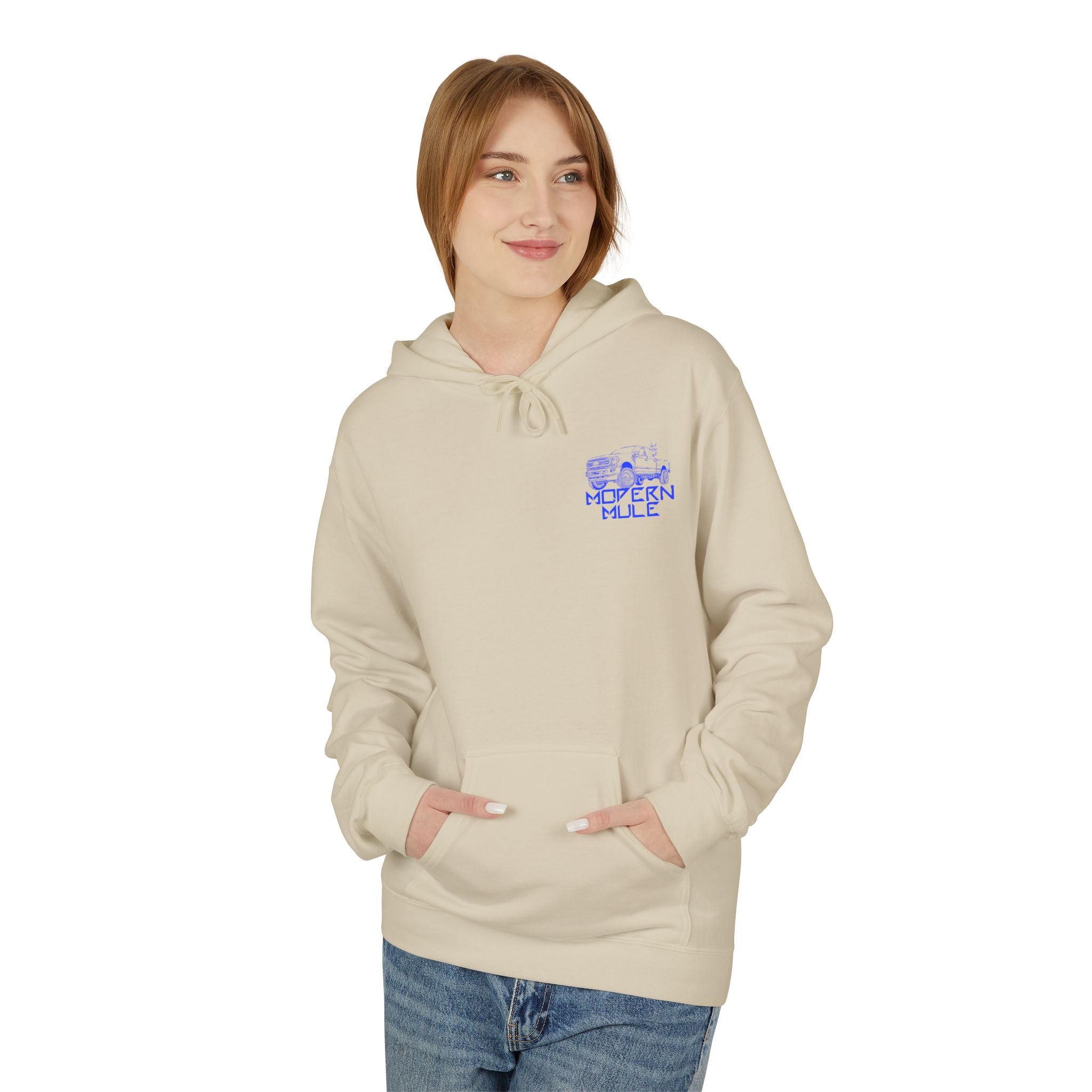 Power Stroke Modern Mule Hoodie — Ford Diesel Fan Pullover