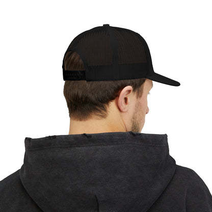 Diesel Enthusiast Blue Logo Trucker Cap (Embroidery)