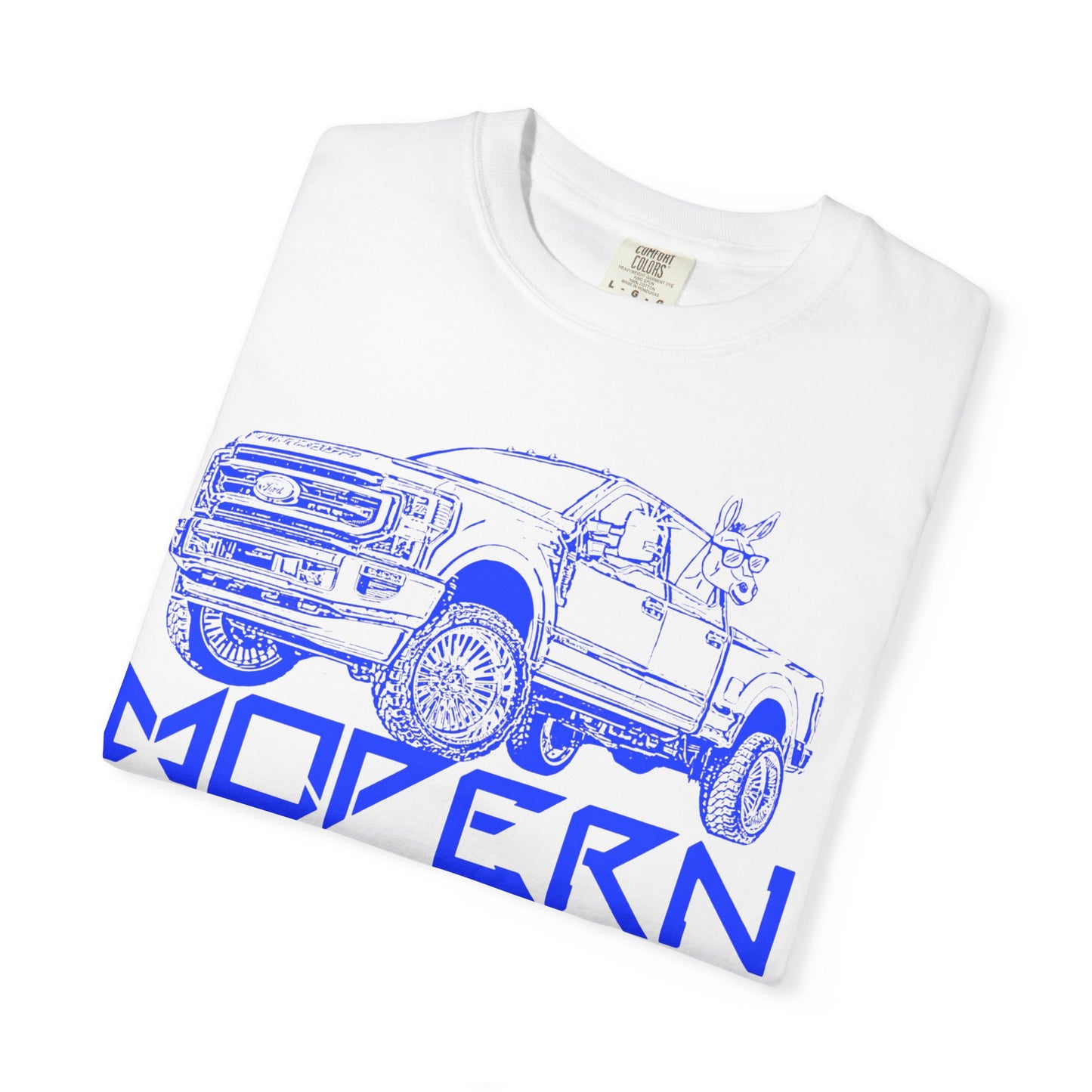 Modern Mule Truck T-Shirt — Crewneck Graphic Tee for Truck Lovers