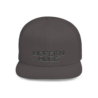Modern Mule Flat Bill Snapback — Diesel Trucks Graphic Hat