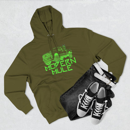 Three-Panel Fleece Hoodie