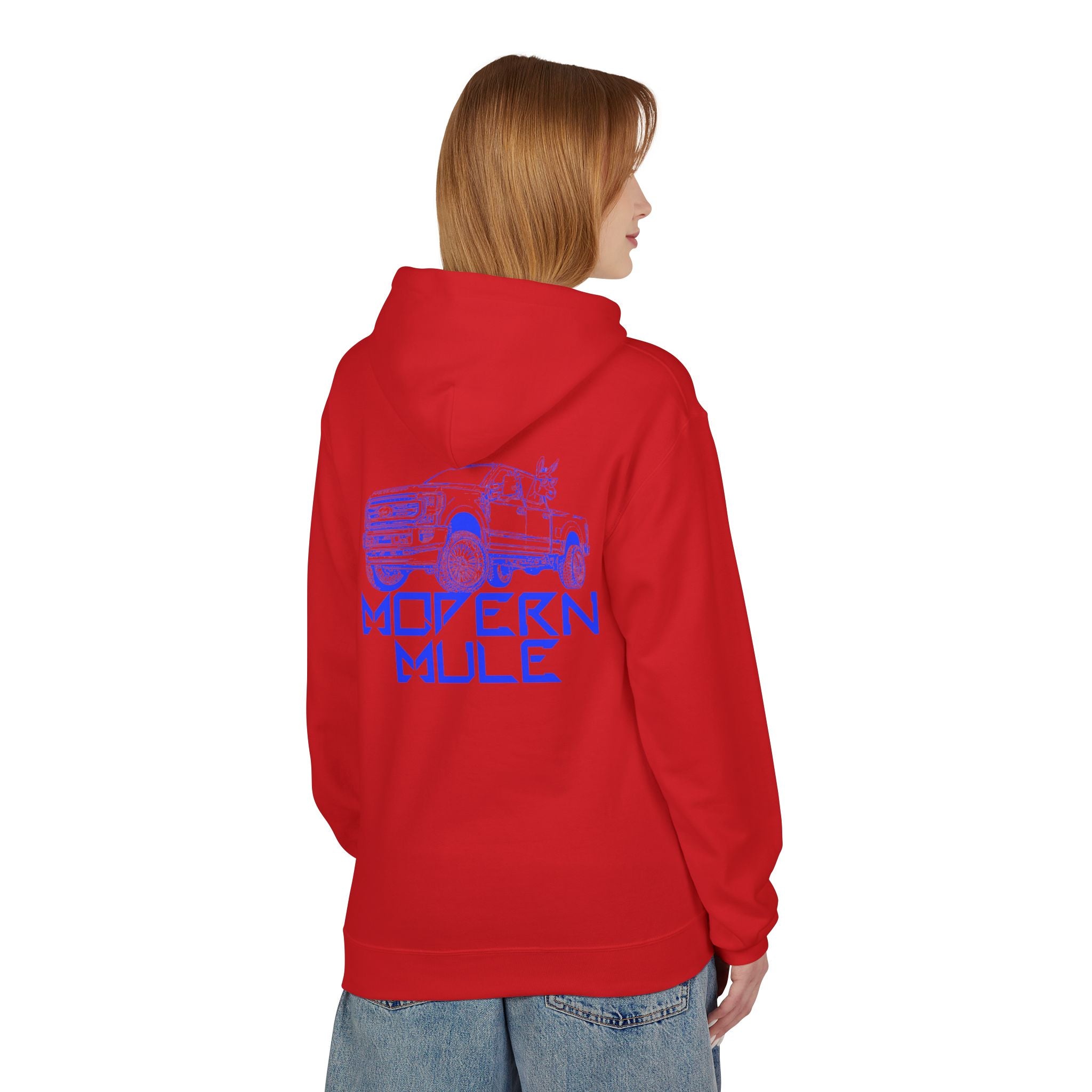 Power Stroke Modern Mule Hoodie — Ford Diesel Fan Pullover
