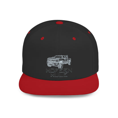 Flat Bill Snapback