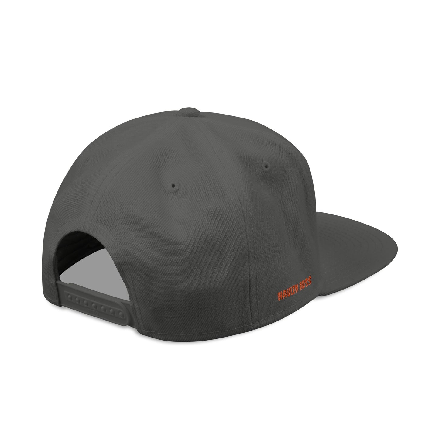 Snapback Hat — "Modern Mule Haulin' Auss" Embroidered Diesel Truck Design