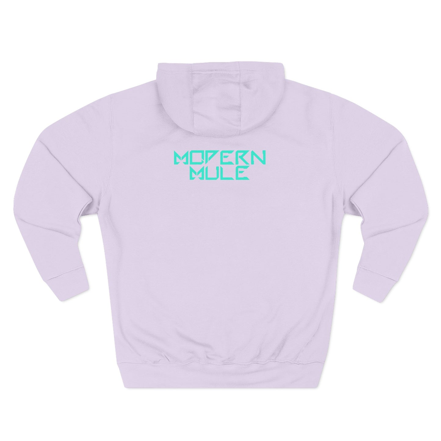 Modern Mule Logo Hoodie — Minimal Graphic Fleece Pullover