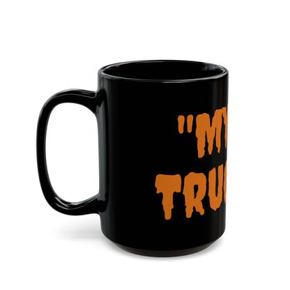 Funny Donkey Coffee Mug — "Don’t Mess With My" Graphic Black Mug (11oz & 15oz)