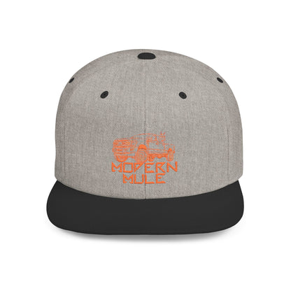 Ford Power Stroke Mule Hat — Modern Flat Bill Snapback