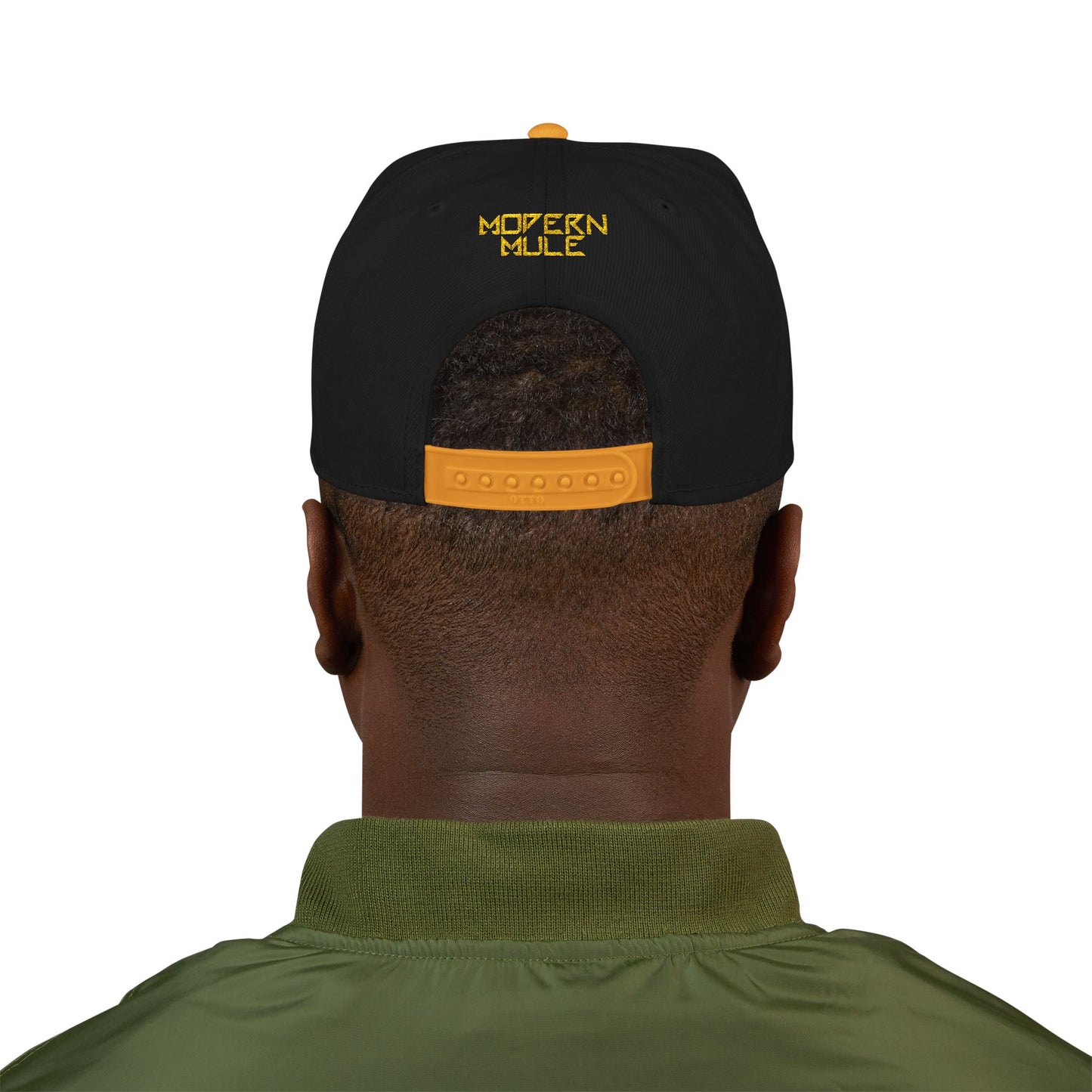 Embroidered Snapback Hat — Modern Mule Logo