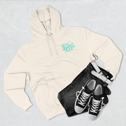 Modern Mule Logo Hoodie — Minimal Graphic Fleece Pullover