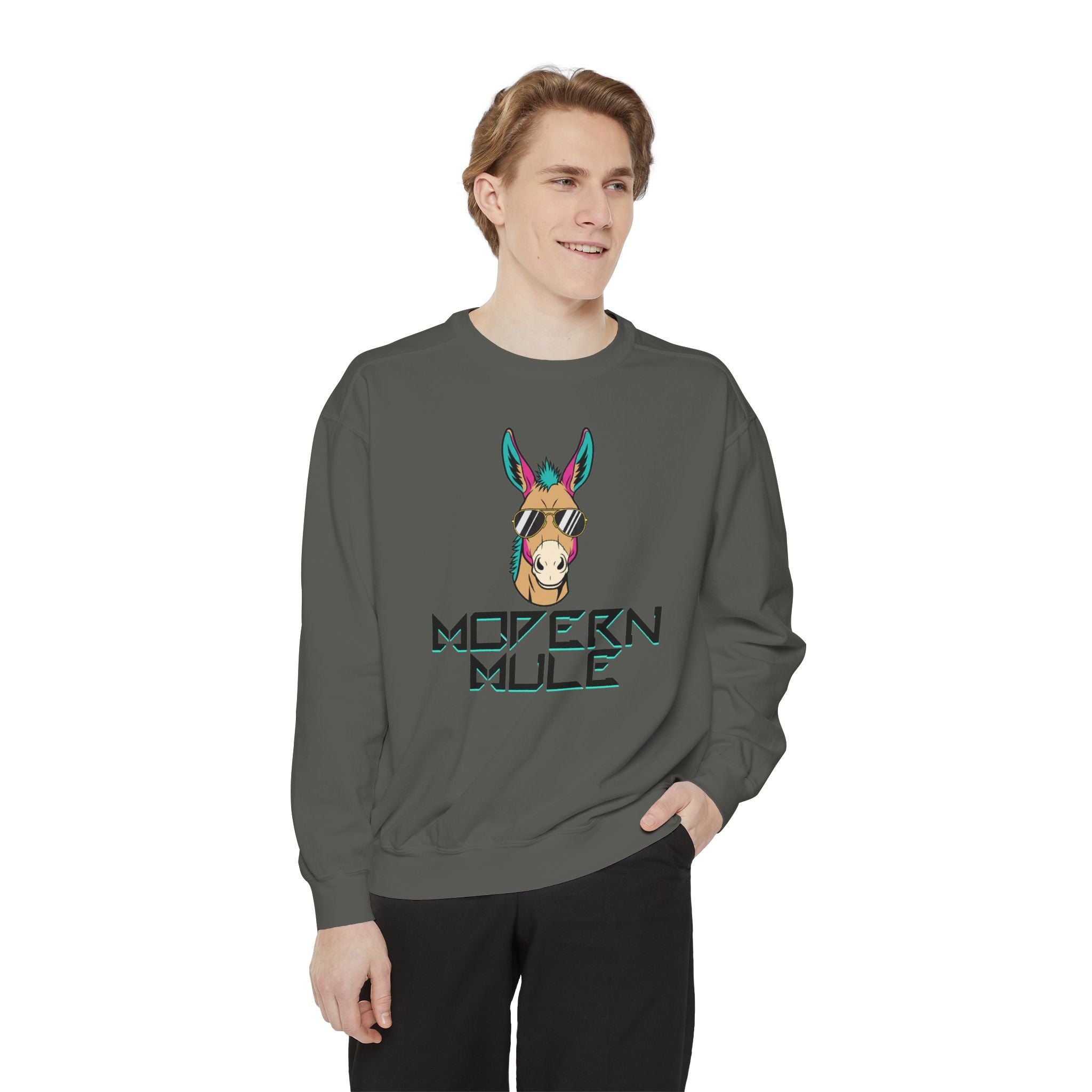 Modern Mule Sweatshirt — Funny Comfy Hoodie Design