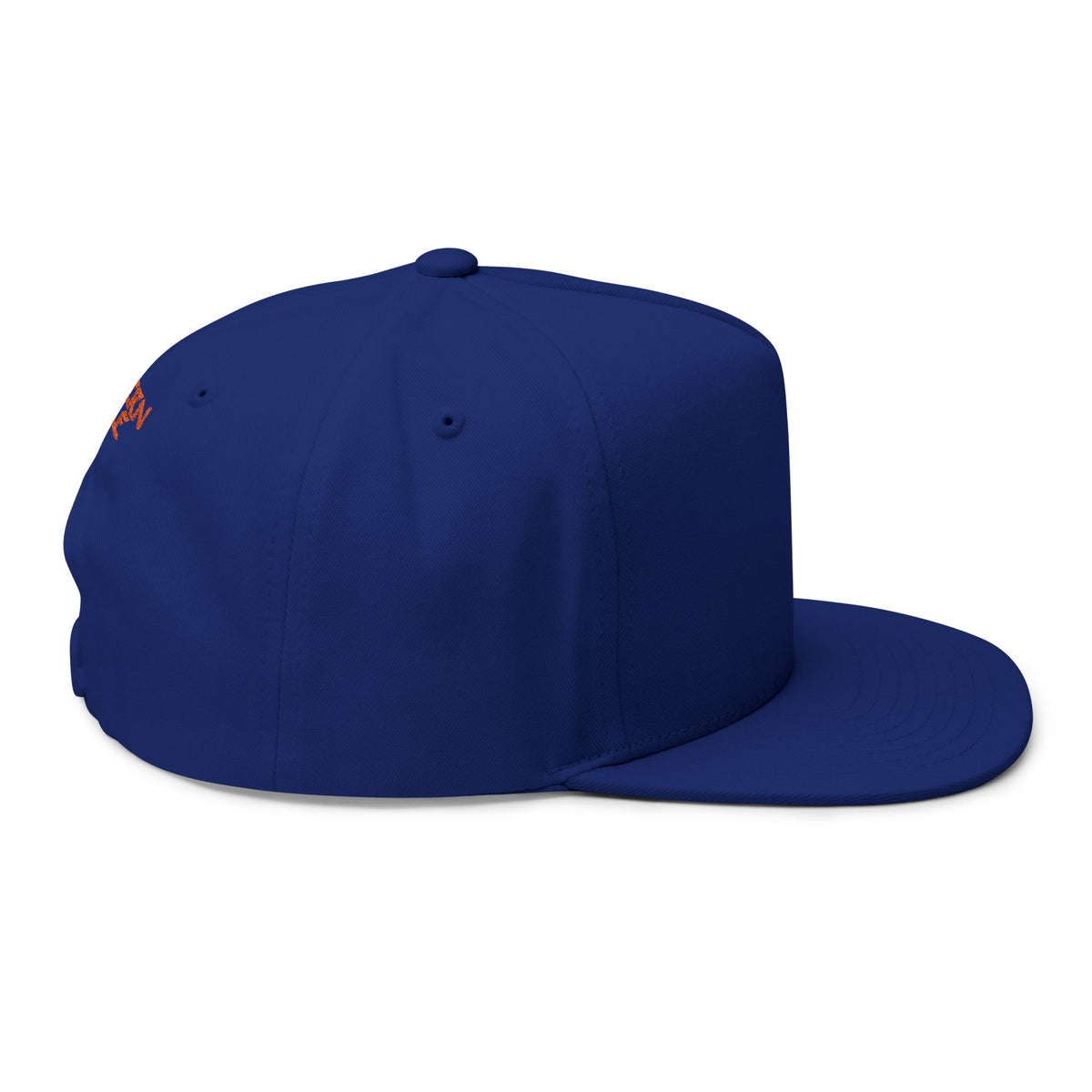 Flat Bill Cap (Embroidery)