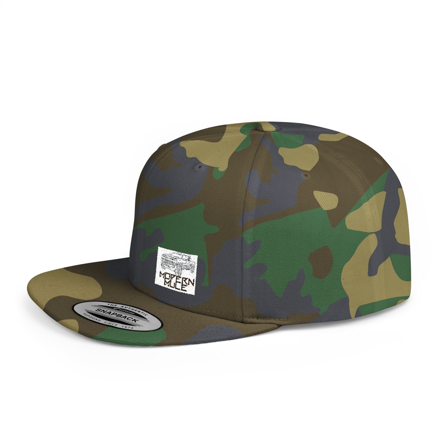 Snapback Hat — 'Modern Rules' Streetwear Flat Bill Cap