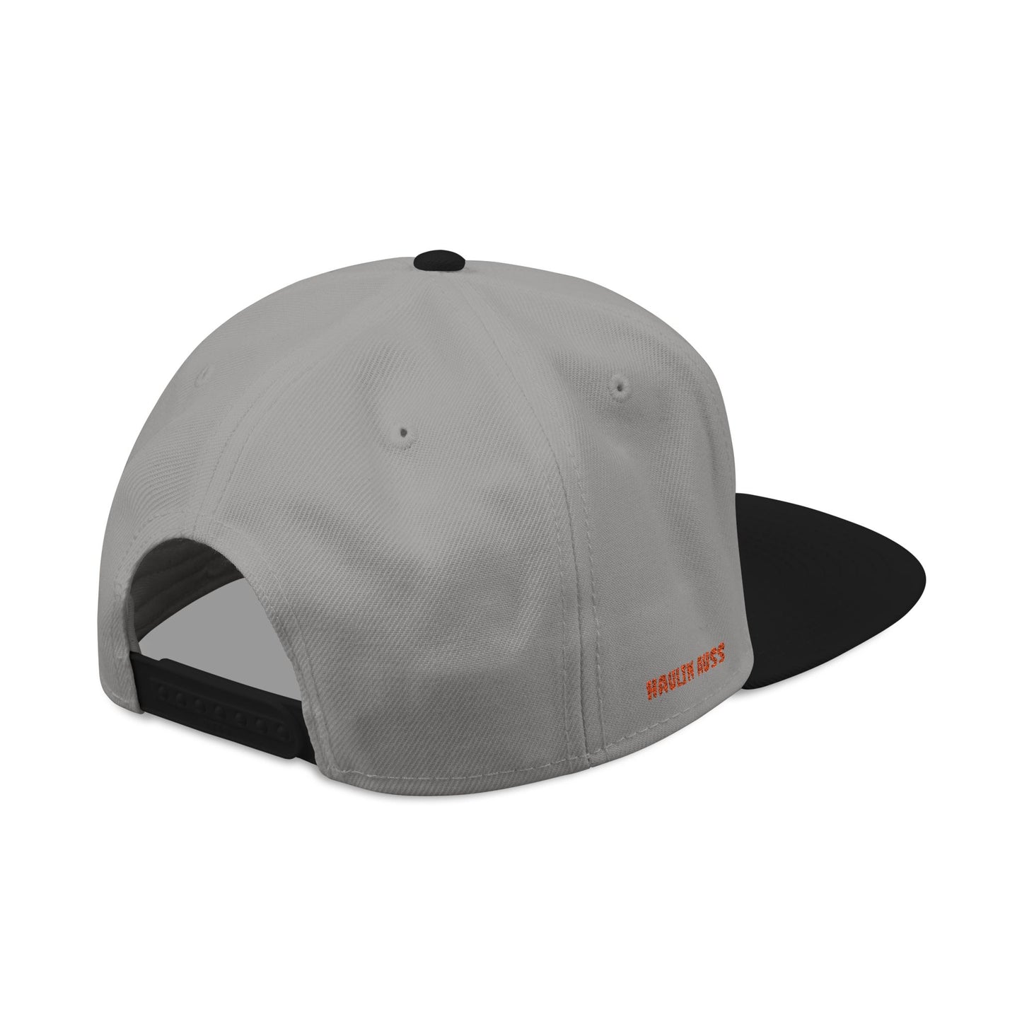 Snapback Hat — "Modern Mule Haulin' Auss" Embroidered Diesel Truck Design