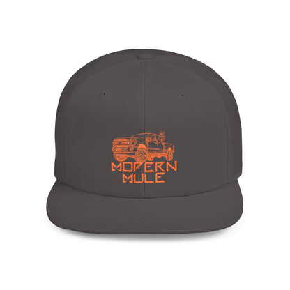 Ford Power Stroke Mule Hat — Modern Flat Bill Snapback