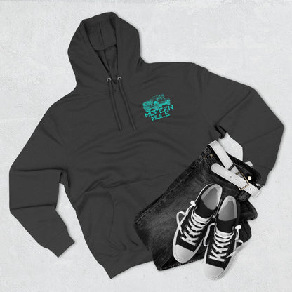 Modern Mule Logo Hoodie — Minimal Graphic Fleece Pullover