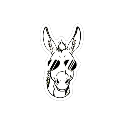 Transparent Outdoor Stickers, Die-Cut, 1pc