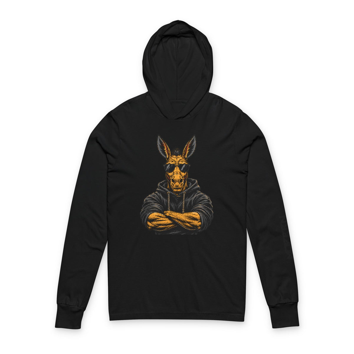 Unisex Hooded Long Sleeve Tee