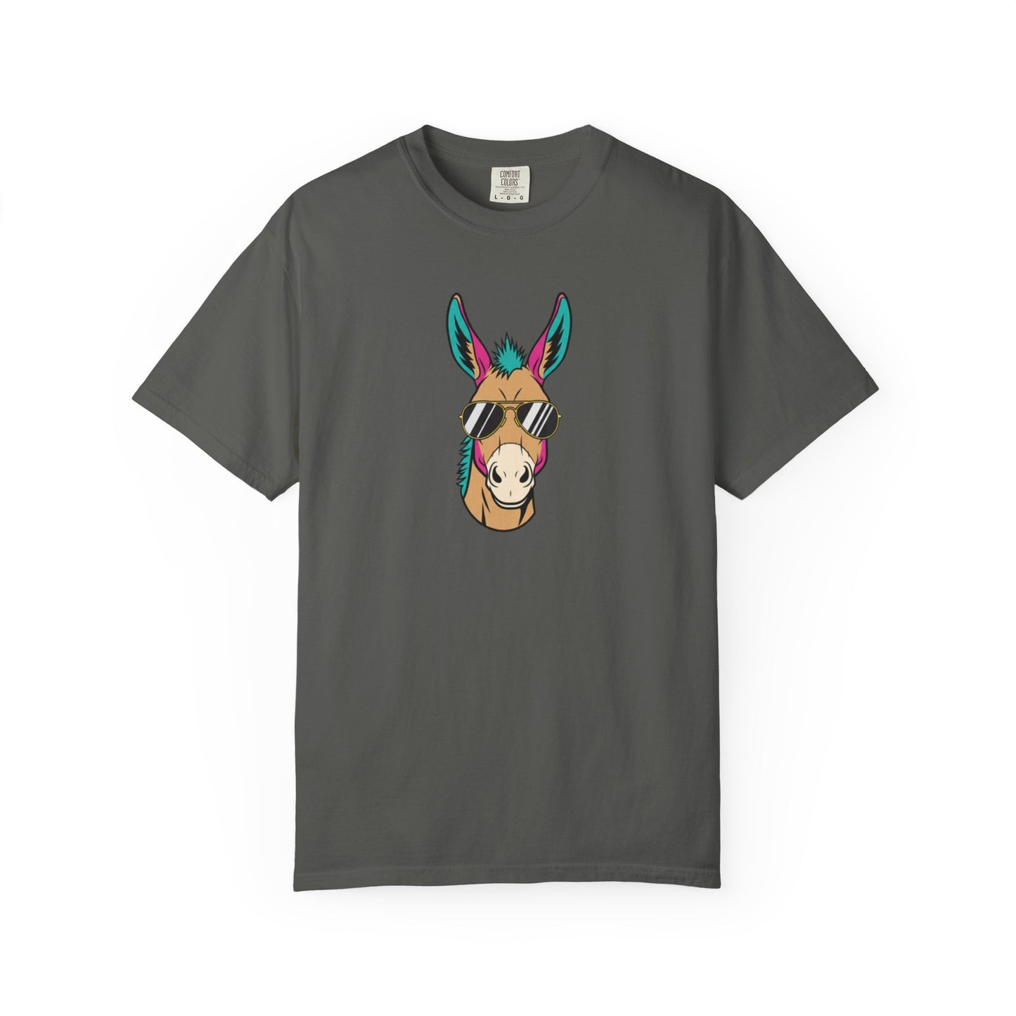 Funny Donkey Head with Glasses T-Shirt