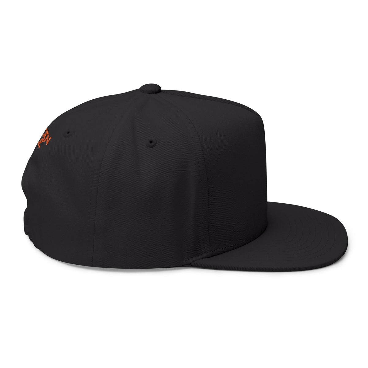Flat Bill Cap (Embroidery)