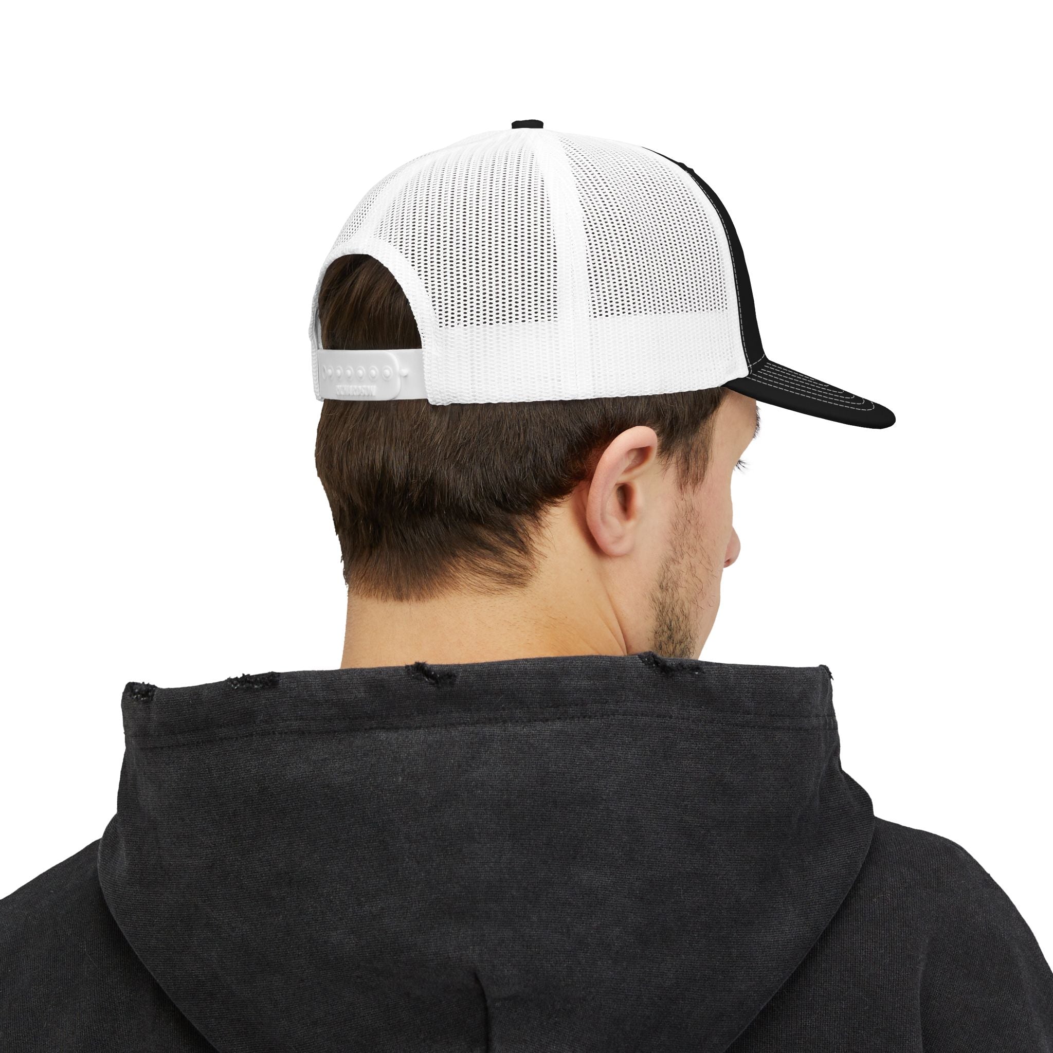 Diesel Enthusiast Blue Logo Trucker Cap (Embroidery)
