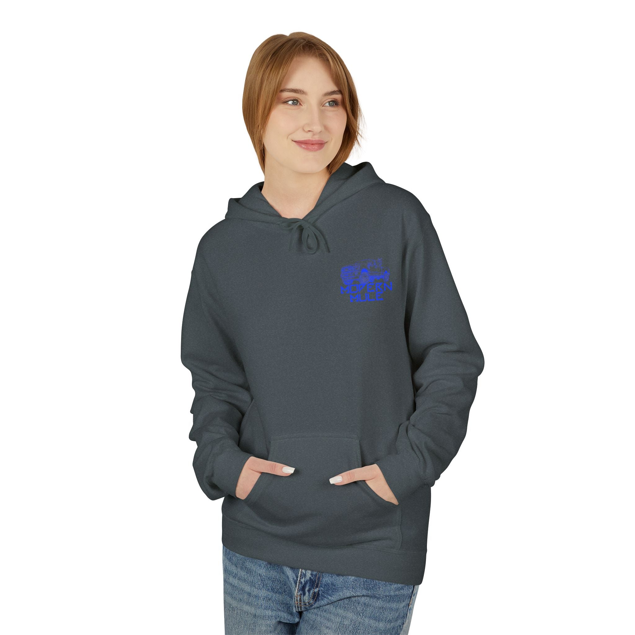 Power Stroke Modern Mule Hoodie — Ford Diesel Fan Pullover