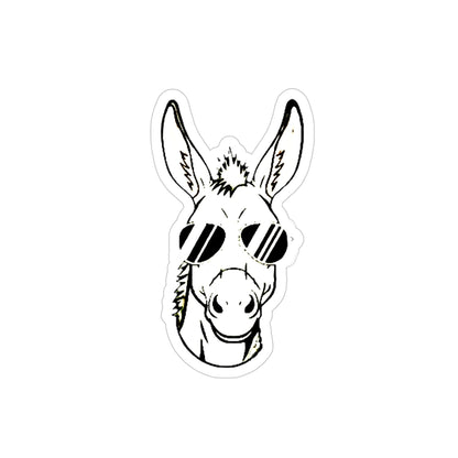 Transparent Outdoor Stickers, Die-Cut, 1pc