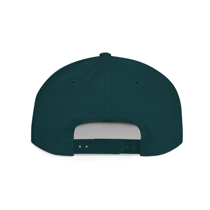 Modern Mule Diesel Truck Lime Green Logo Flat Bill Snapback