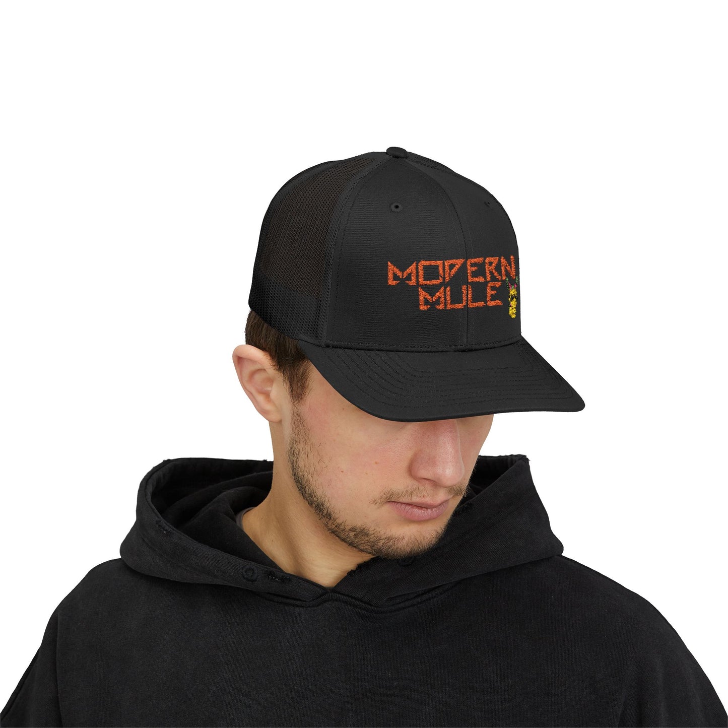 Diesel Enthusiast Trucker Cap — Funny Modern Mule Snapback