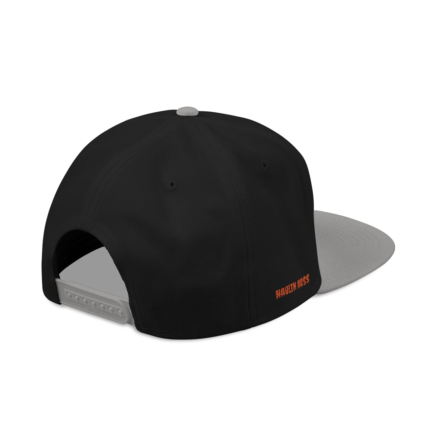 Snapback Hat — "Modern Mule Haulin' Auss" Embroidered Diesel Truck Design